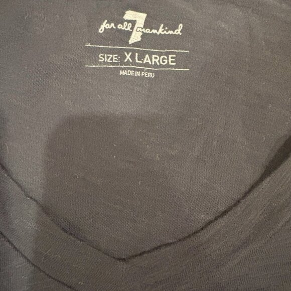 Seven for All Mankind Core V-Neck T-Shirt - Picture 3 of 4
